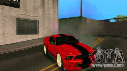 Shelby GT500 Burgundy para GTA San Andreas