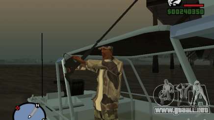 The present fishing mod V1 para GTA San Andreas