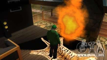 Chimenea en la casa de Toreno para GTA San Andreas