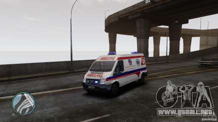 Ford Transit Ambulance para GTA 4