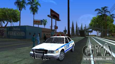 Ford Crown Victoria 2009 New York Police para GTA San Andreas