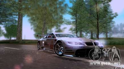 BMW M3 E92 blanco para GTA San Andreas