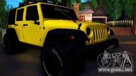 Jeep Wrangler 4x4 para GTA San Andreas