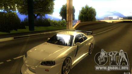 Nissan Skyline GTR R34 para GTA San Andreas