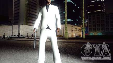 Traje blanco para GTA San Andreas