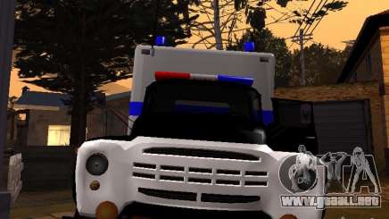 ZIL 130 policía para GTA San Andreas