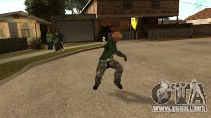 Lanzar cuchillas para GTA San Andreas