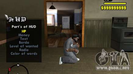 Change Hud Colors para GTA San Andreas