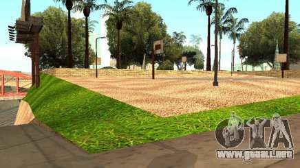 La nueva cancha de baloncesto en Los Santos para GTA San Andreas