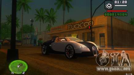 Bugatti Veyron 16.4 Grand Sport Sang Bleu para GTA San Andreas