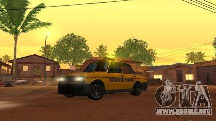 2106 VAZ tuning Taxi para GTA San Andreas