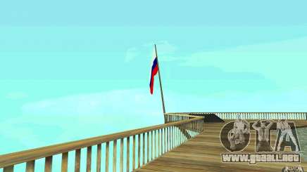 La bandera de Rusia en Chiliad para GTA San Andreas