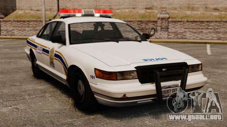 Policía de Sherbrooke para GTA 4