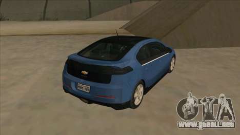 Chevrolet Volt 2011 [ImVehFt] v1.0 para GTA San Andreas
