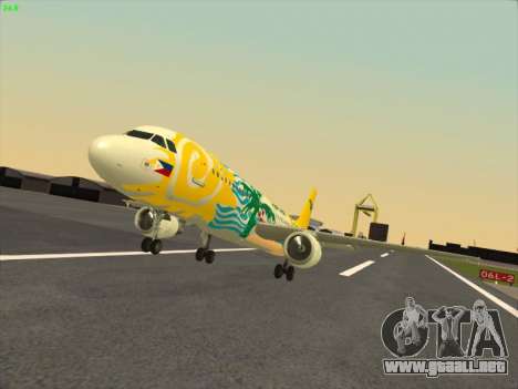 Airbus A320-211 Cebu Pacific Airlines para GTA San Andreas