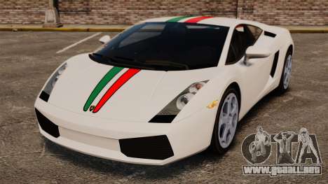 Lamborghini Gallardo 2005 [EPM] Italian para GTA 4