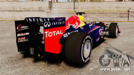 Coche, Red Bull RB9 v4 para GTA 4