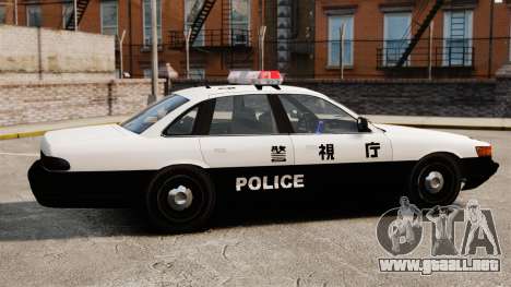 Policía japonesa para GTA 4