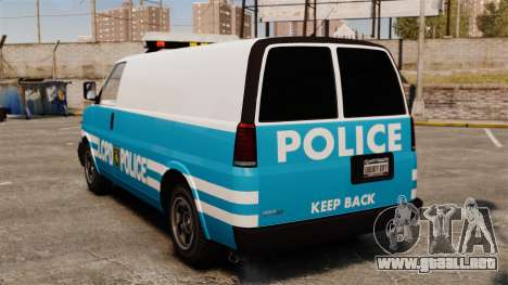 LCPD Police Van para GTA 4