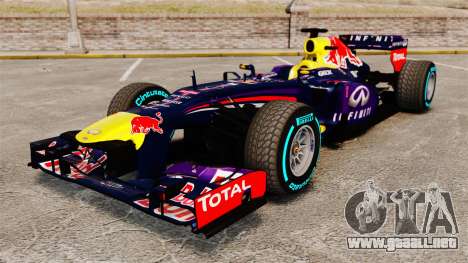 Coche, Red Bull RB9 v1 para GTA 4
