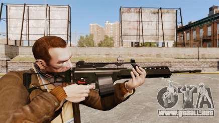 Rifle de asalto MG36 H & K v2 para GTA 4
