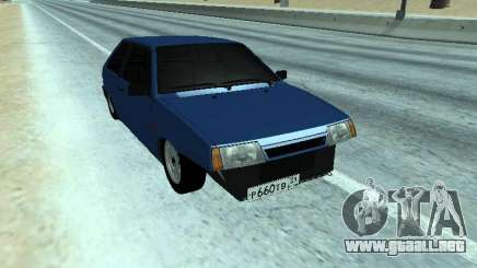 VAZ 2108 una docena azul para GTA San Andreas