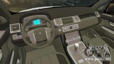 Range Rover Sport Autobiography 2013 Vossen para GTA 4