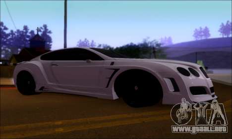 Bentley Continental GT para GTA San Andreas