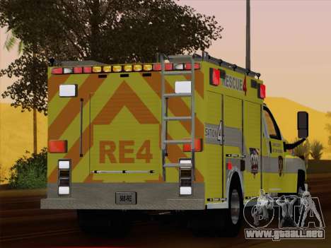GMC C4500 Topkick BCFD Rescue 4 para GTA San Andreas