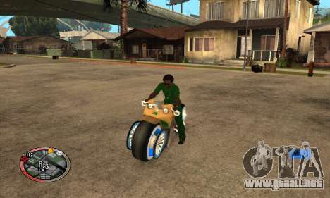 Tadpole Motorcycle para GTA San Andreas