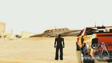 UFO Crash Site para GTA San Andreas