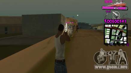 C-HUD by Kerro Diaz [ Ballas ] para GTA San Andreas