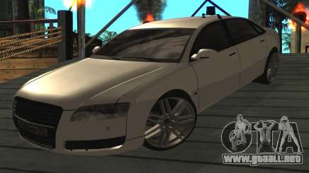 Audi A8L D3 para GTA San Andreas