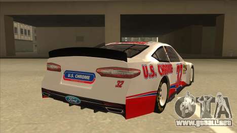 Ford Fusion NASCAR No. 32 U.S. Chrome para GTA San Andreas