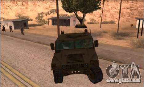 Hummer H1 del juego Resident Evil 5 para GTA San Andreas