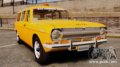 Taxi Volga GAZ-24-02 para GTA 4