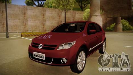 VW Gol Power 1.6 2009 para GTA San Andreas