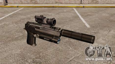Pistola de águila del desierto (táctico) para GTA 4