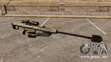 El v8 de rifle de francotirador Barrett M82 para GTA 4