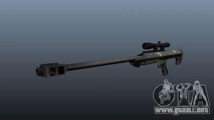 Rifle de francotirador Barrett M99 para GTA 4