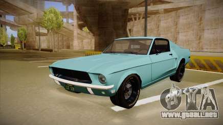 Ford Mustang fastback para GTA San Andreas