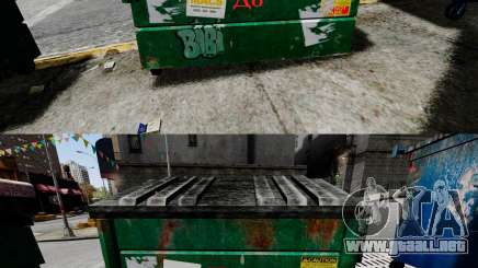 Contenedores de basura, Waste Management Inc. para GTA 4