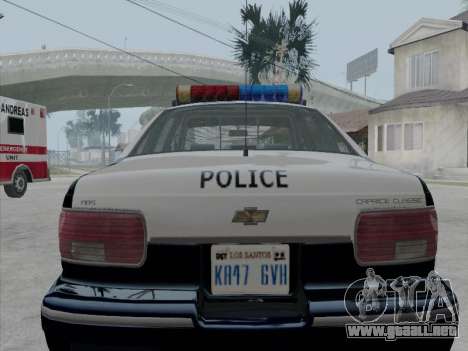 Chevrolet Caprice LVPD 1991 para GTA San Andreas