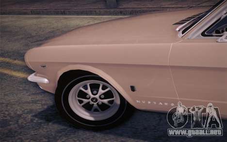 Ford Mustang GT 289 Hardtop Coupe 1965 para GTA San Andreas