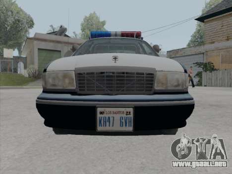 Chevrolet Caprice LVPD 1991 para GTA San Andreas