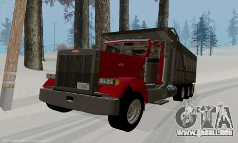 Peterbilt 379 Dump Truck para GTA San Andreas