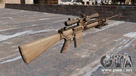 El rifle de sniper M110 para GTA 4