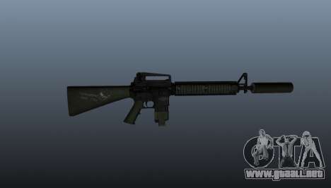 El fusil de asalto M16A4 para GTA 4