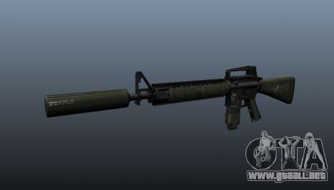El fusil de asalto M16A4 para GTA 4