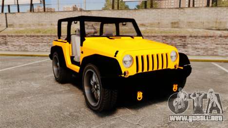 Jeep Wrangler Rubicon 2012 para GTA 4